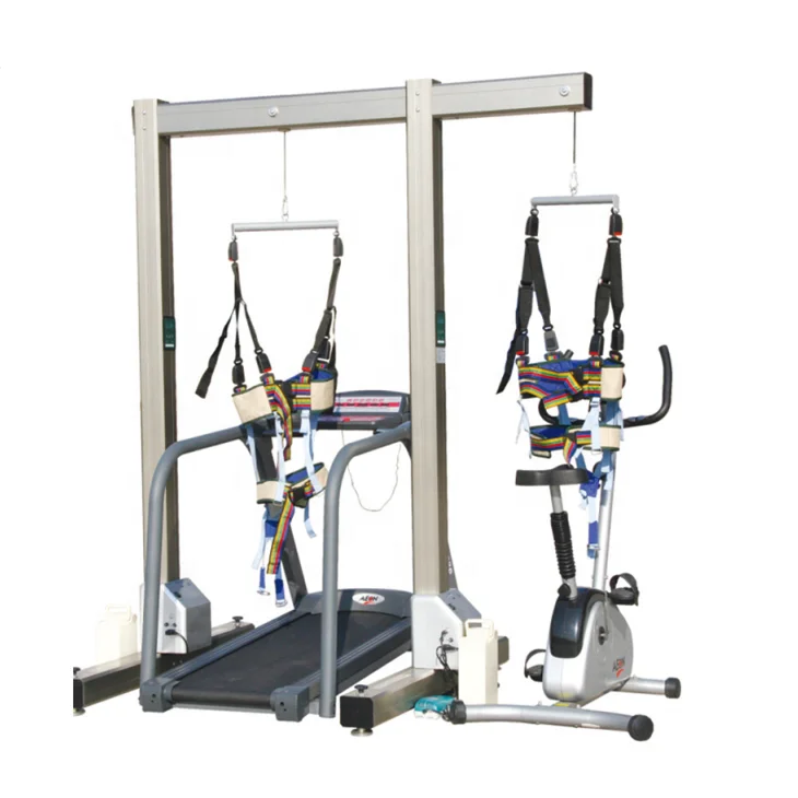 Gait training Rehabilitation equipment medical walking and standing training hospital using electric two sides unweight system