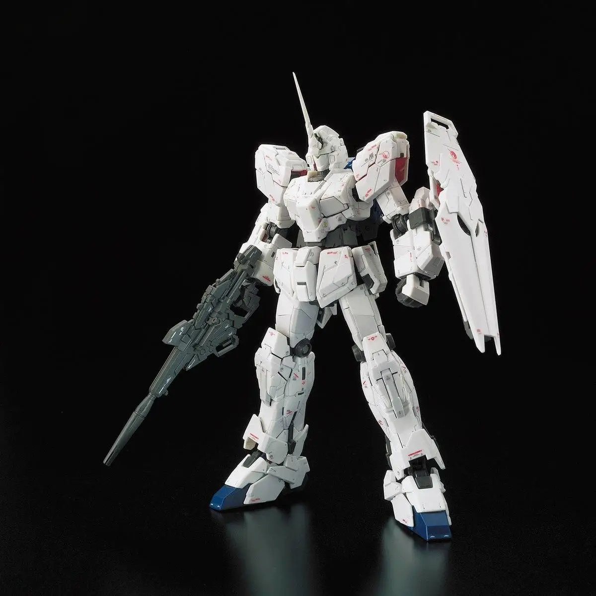 In Stock Bandai Original BOX RG 1/144 mobile suit UNICORN GUNDAM  Anime full Action Assembly Figure Model KIT Toy Gifts for Kids