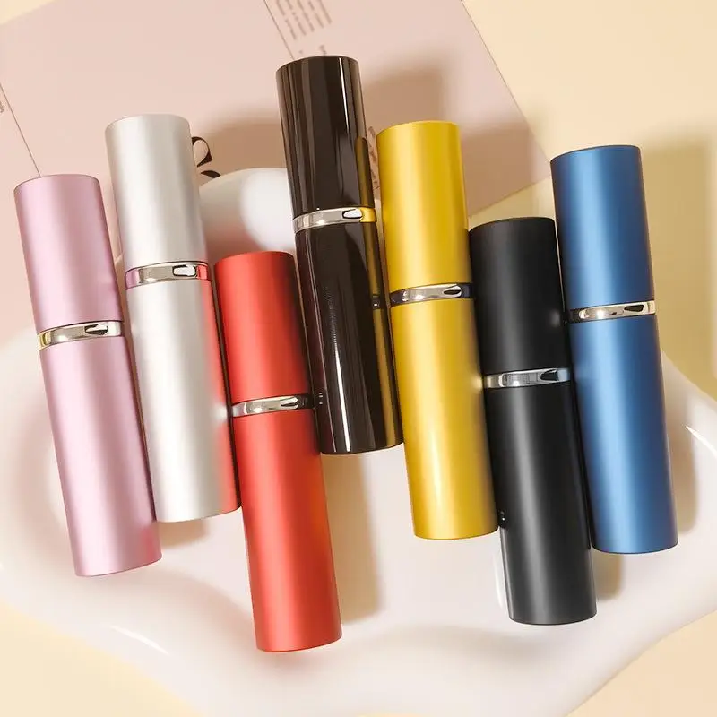 Nachfüllbarer 5ML Aluminium-Parfümzerstäuber, auslaufsicheres Design, mehrere Farboptionen für Reisen, tägliche Ausflüge, Geschäftsreisen. – Detail 10