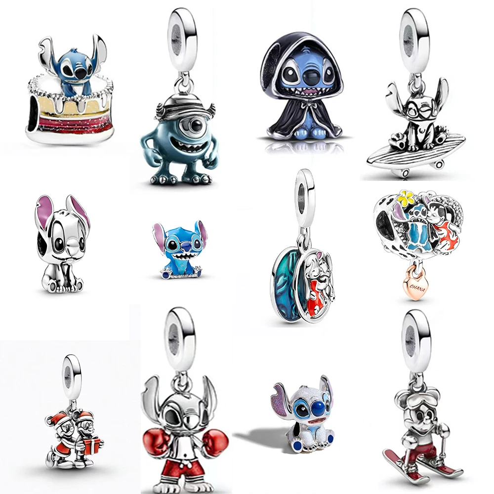 

European Standard Disney Stitch DIY Beads - 2025 New Hot Sale Fashion Jewelry for Women