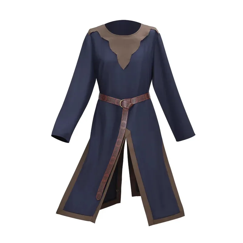 

Средневековые крестоносцы, рыцари-тамплиеры, туника, костюмы эпохи Возрождения, Хэллоуин, длинный халат, вечерние, сценический костюм для косплея ft1/