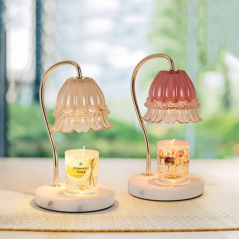 

amp European marble melting candle lamp candle table lamp bedroom expansion incense lamp aromatherapy candle melting candle lamp