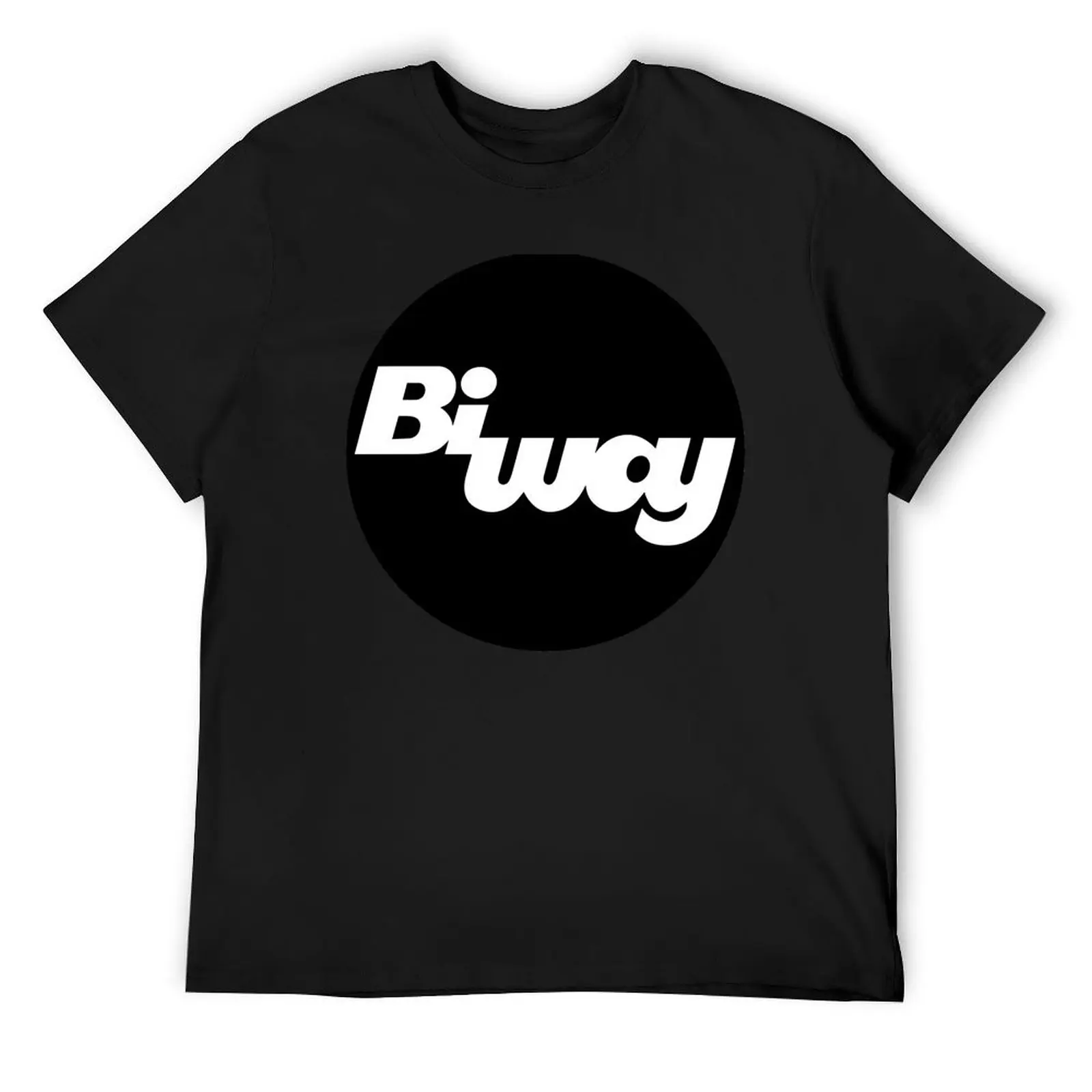 BiWay (Circle Logo) T-Shirt anime tshirt sublime aesthetic clothes summer tops plus size men clothing