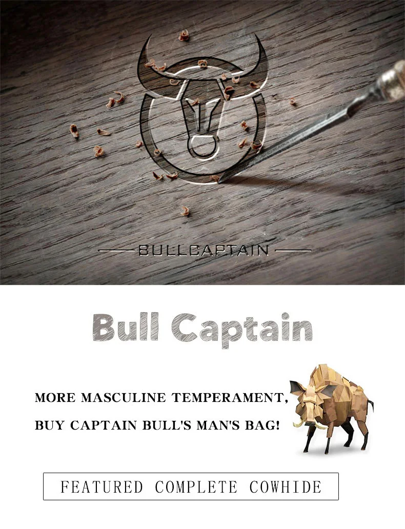 Bullcaptain Credit Card Holder Men Wallet RFID Blocking Protected Aluminium Box Leather Wallets with Money Clip Card Holder
