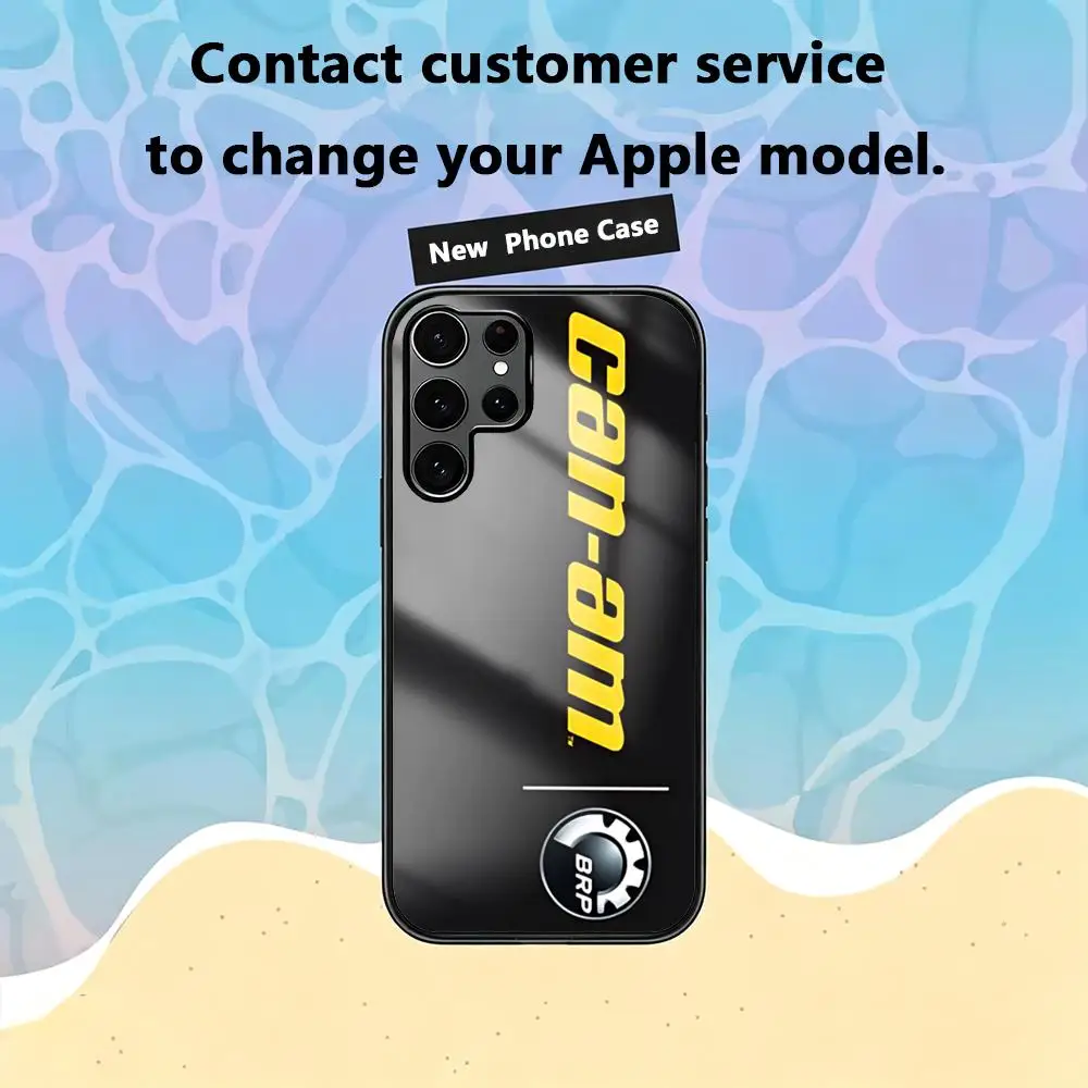 Fashion brands BRP Bombardier Phone Case For Samsung S26 S25 S24 S23 S22 S21 S20 Plus Ultra Note20 Glass Magnetic Case