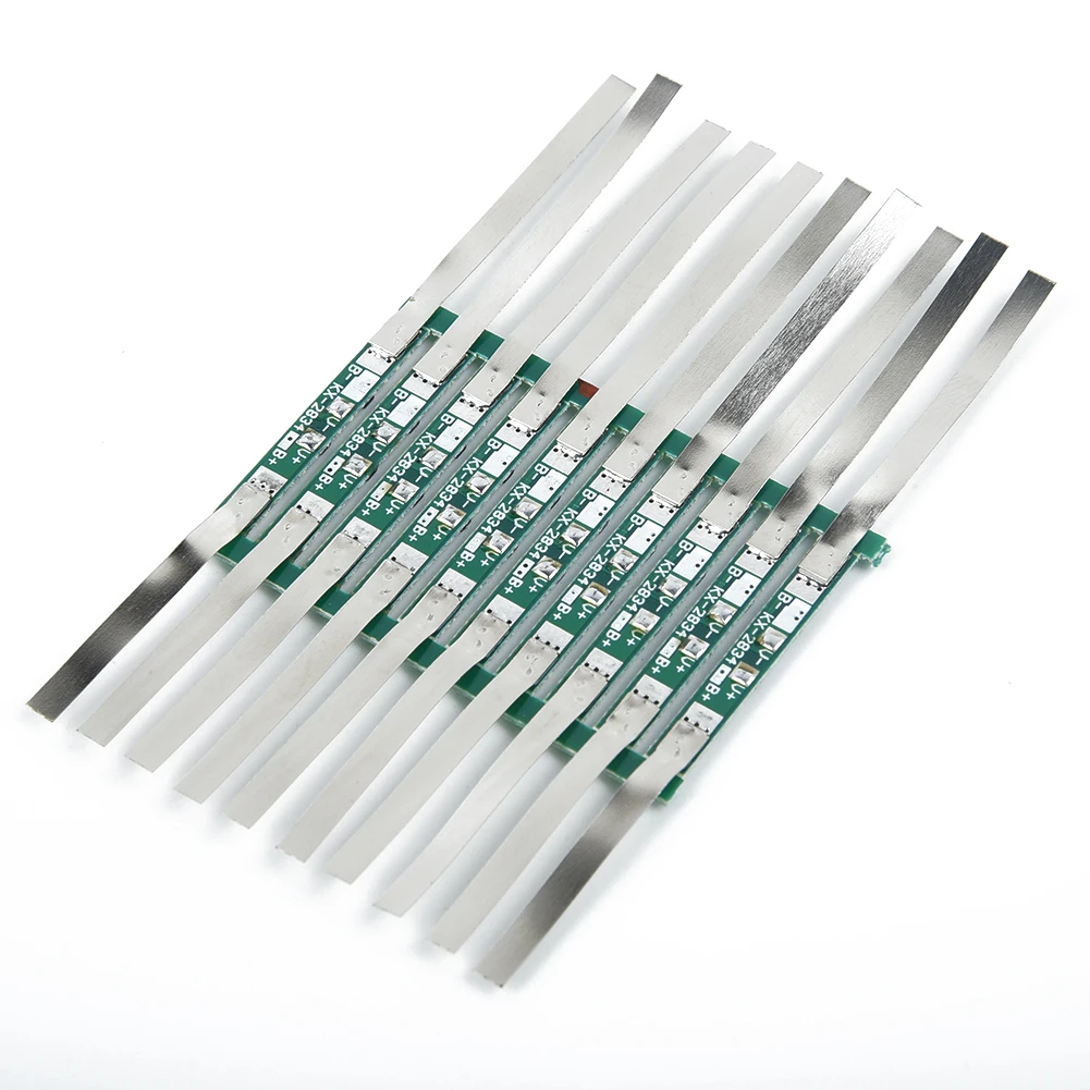 10PCS 1S 3,7 V 3A/5-6A Li-Ion PCM Batterie Schutz Boards PCM Mit Gürtel Für Lithium-Ionen Li Batterien