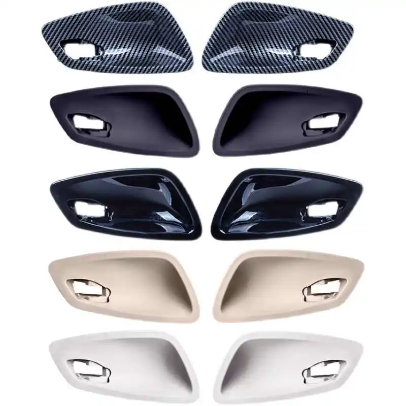 

2 PCS Car Interior Door Handle Bowl Replacement Cover for BMW 3 Series E90 E91 E92 E93 2005-2012 Automobile Interior Parts