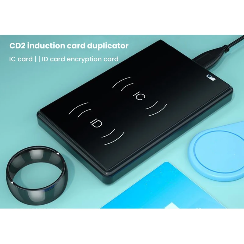 JAKCOM CD2 RFID Card Replicator Plastic Replicator For R4 Smart Ring Copy IC And ID Cards