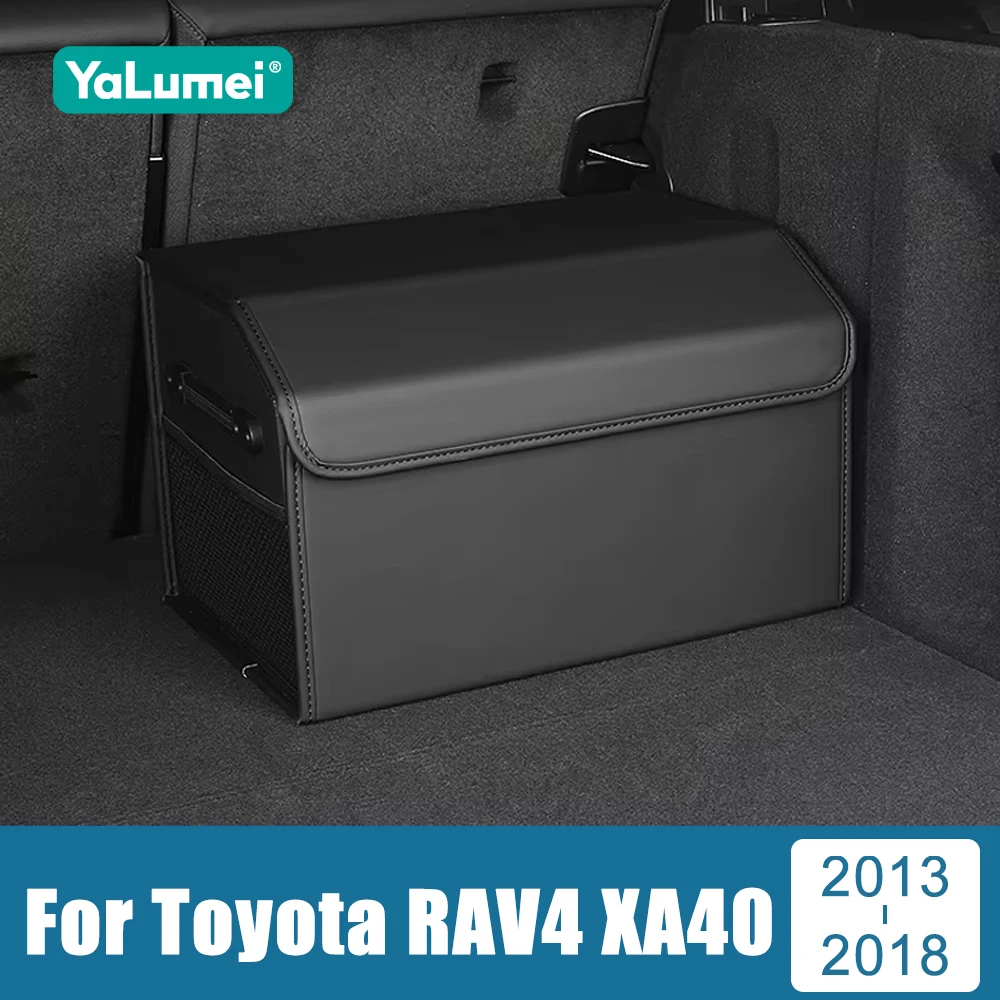 For Toyota RAV4 XA40 2013 2014 2015 2016 2017 2018 RAV 4 Portable Car Trunk Storage Box Large Capacity Holder Tools Container