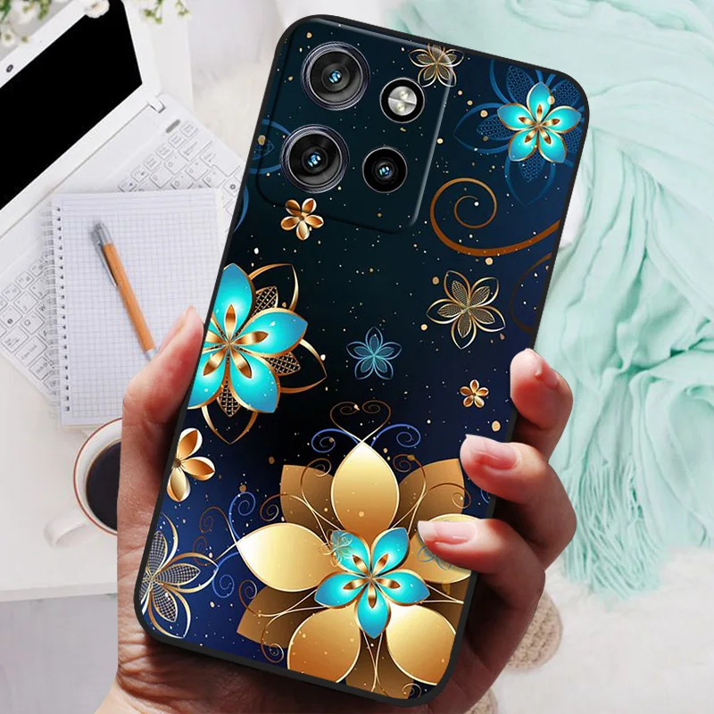 For Motorola Edge 60 Neo 5G Case Lion Wolf Silicone Soft Back Cover For Motorola Moto 60 Neo 60neo Phone Case Protective Shell