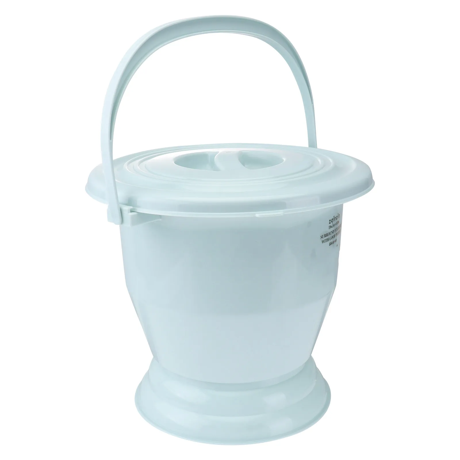 

Портативный туалетный горшок с ручкой, прочный пластиковый, для ночного использования, для пожилых людей, детей, беременных, пылезащитный, бытовой аксессуар для туалета