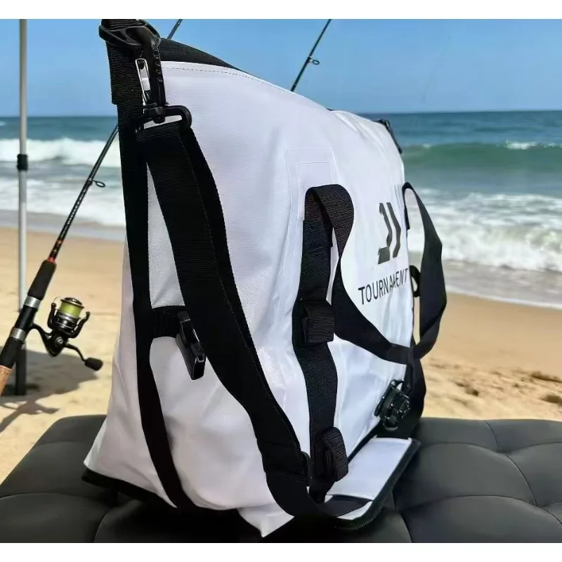 2026 New TOURNAMENT Live Fish Bag Rck Sea Fishing Insulation Bag Foldable 3 Layers Waterproof Fishing Bag 26L