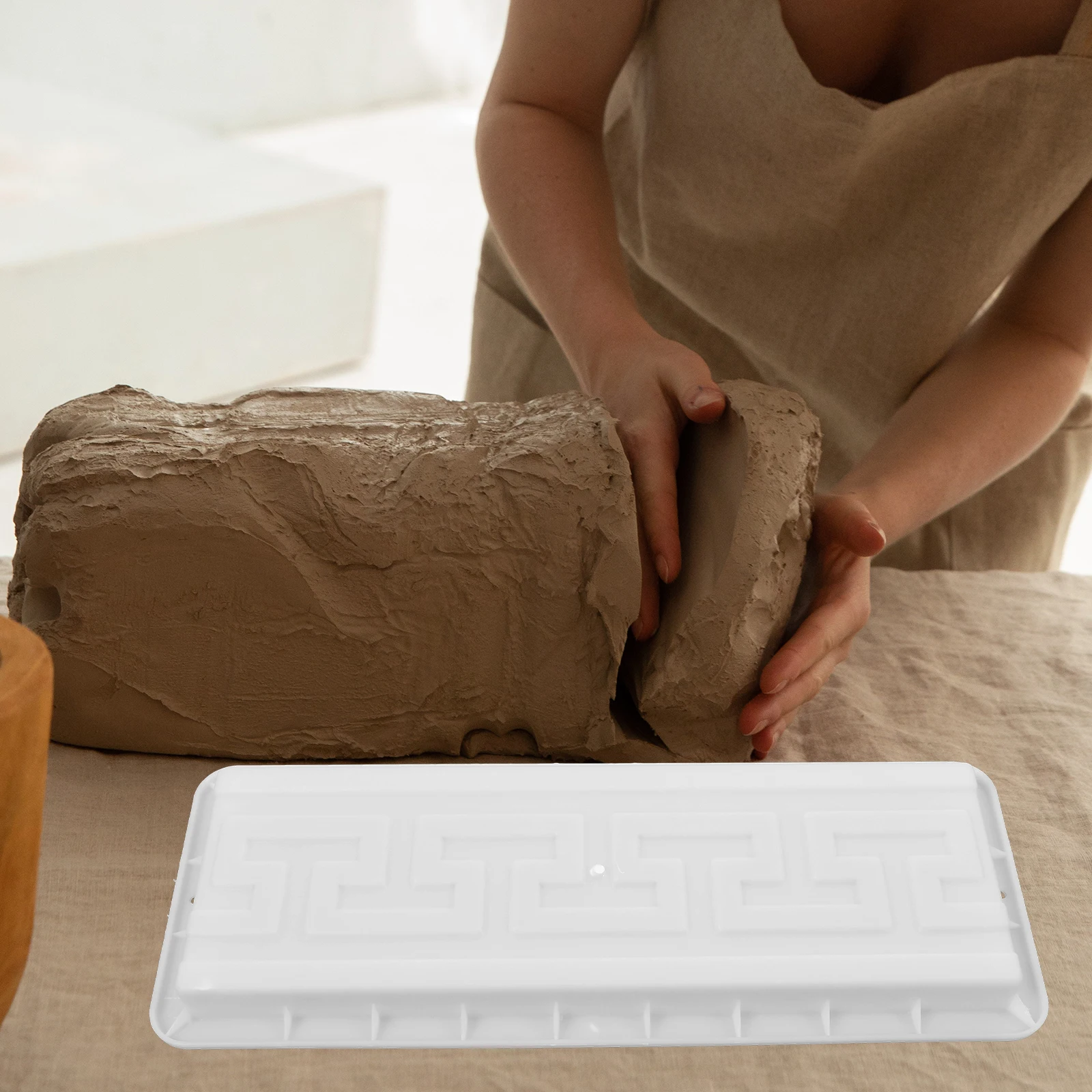 

1 шт., форма для напольной плитки 45x15x3 см, пластиковый садовый тротуар, кирпич, бетонные цветные кирпичи, сделай сам, формы для дорожек, многоразовые квадратные тротуарные изделия