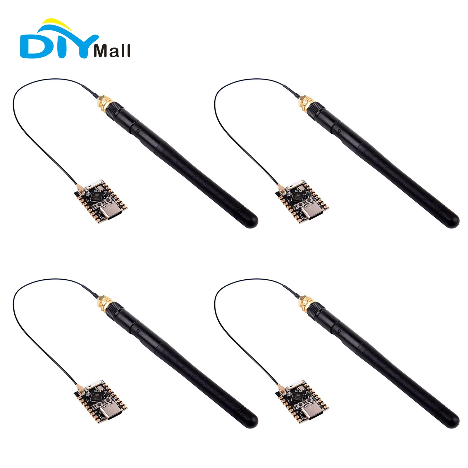 

Комплект макетной платы Ultra-Mini ESP32-C3 с антенной: маломощный, высокопроизводительный Wi-Fi и Bluetooth5 для проектов Arduino IoT