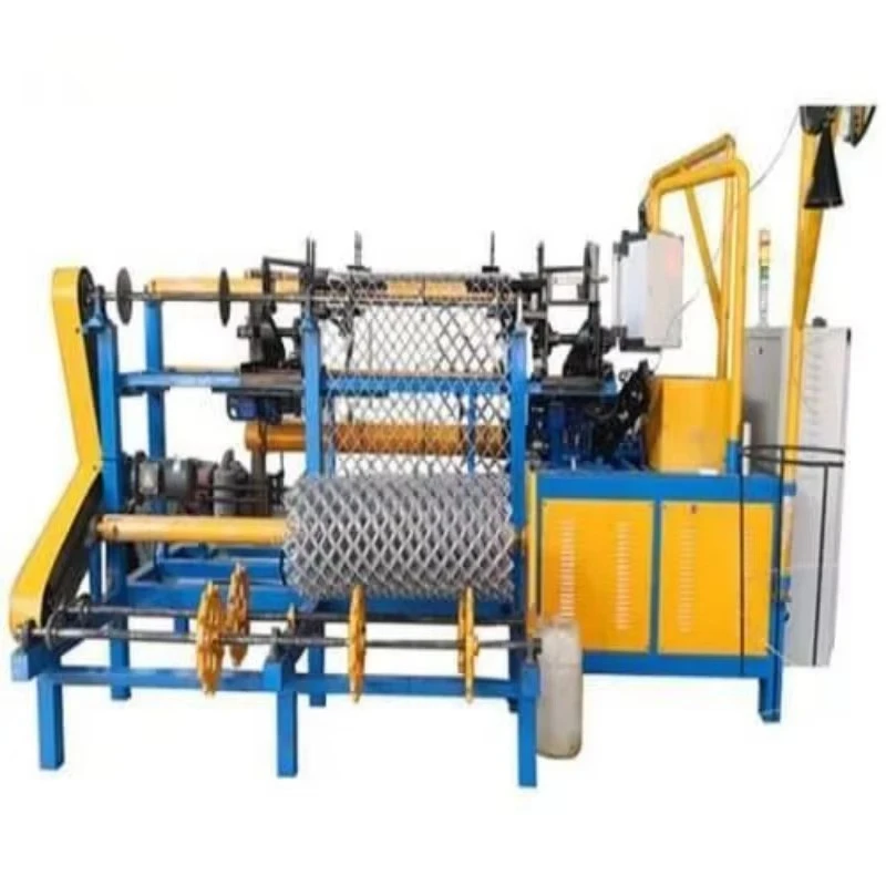 آلة ربط السلسلة الصناعية لسياج السجن عالي الأمان وتصنيع شبكة حاجز دورية الحدود #6