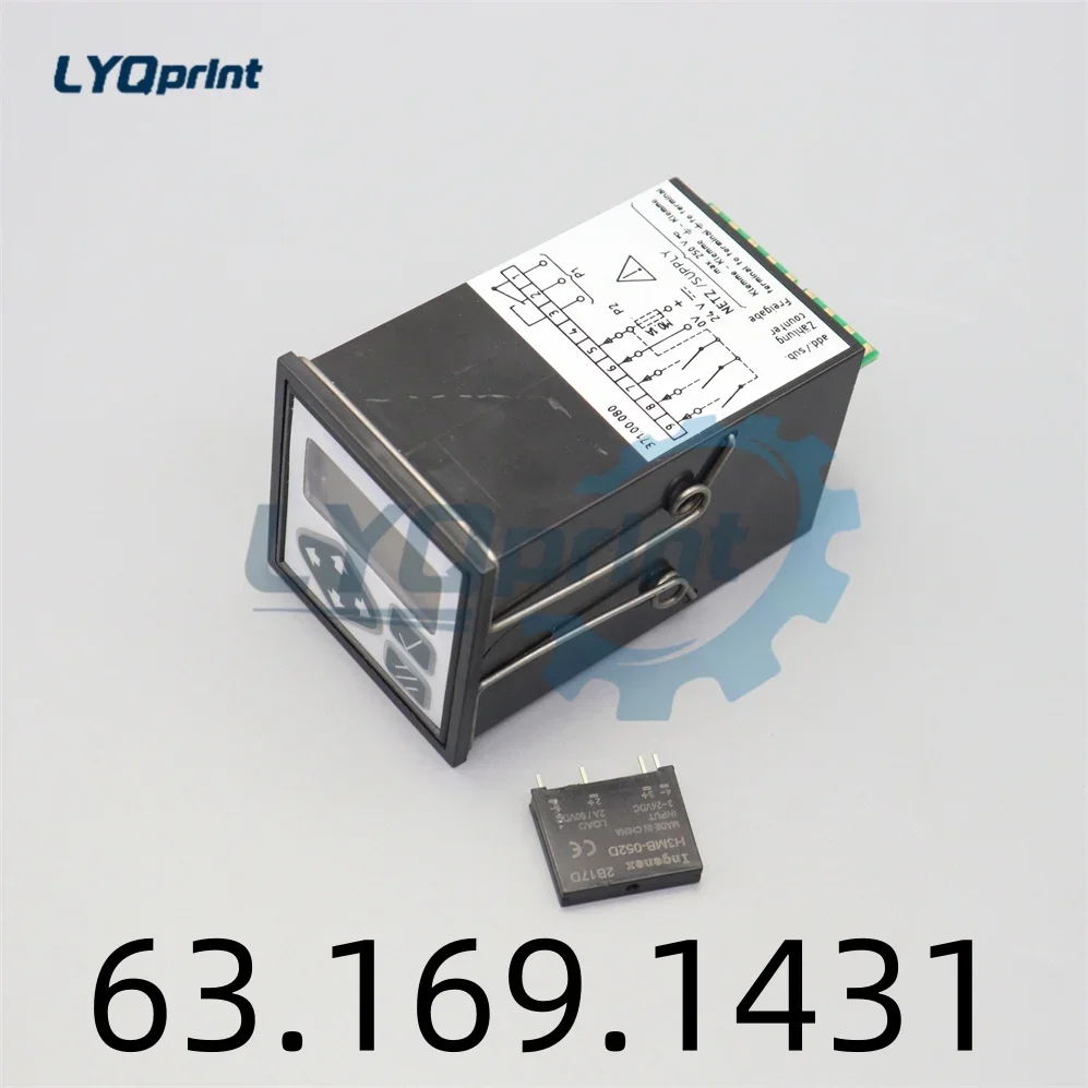 Excellent Best Quality 63.169.1431 Impression Preselection Counter IVO NE108.A03 For Heidelberg GTO52 Membrane Keyboard Printing