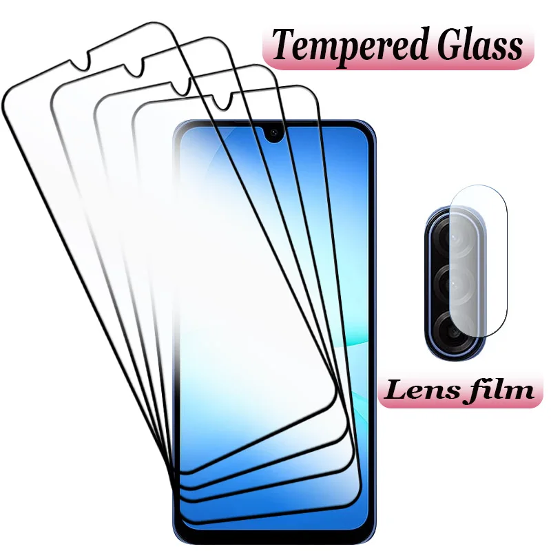 Glass For Samsung galaxy A17 M17 Full Cover Phone Glass protector Screen Film Clear Soft fiber Lens film For Galaxy A17