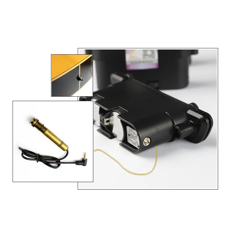 Active Pickup for Acoustic Guitar,Black Diamond Pickup for Slapping, High Fidelity Sound - view 2
