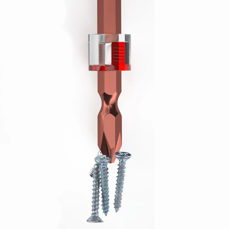Từ Giá Đỡ Bit Hợp Kim Điện Vòng Nam Châm Vít Đầu Chống Trơn Trượt Nam Châm Mạnh Nhẫn Phillip Bit 517A