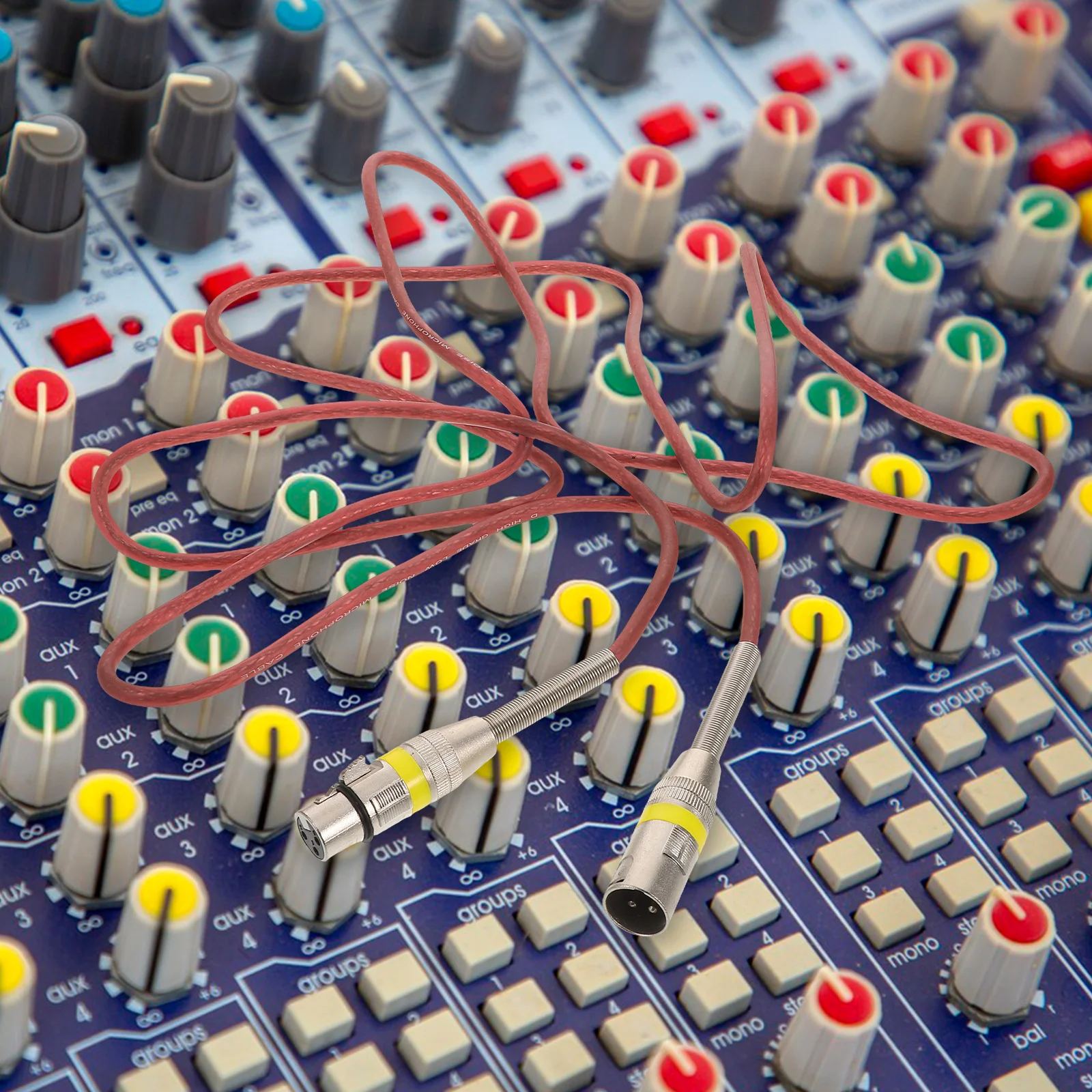 

Xlr Large Diaphragm Microphone Cable Male to Female Clear Audio Recording Guitar Signal Transmission 48 V Power Mic Cable