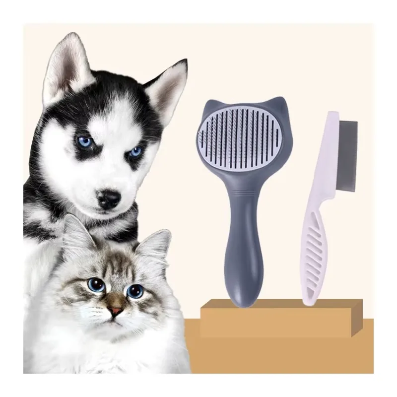 

Изысканная расческа для ухода за домашними животными, расческа для ухода за домашними животными в форме кошки, расческа от блох, набор товаров для домашних животных, набор для чистки и ухода за красотой
