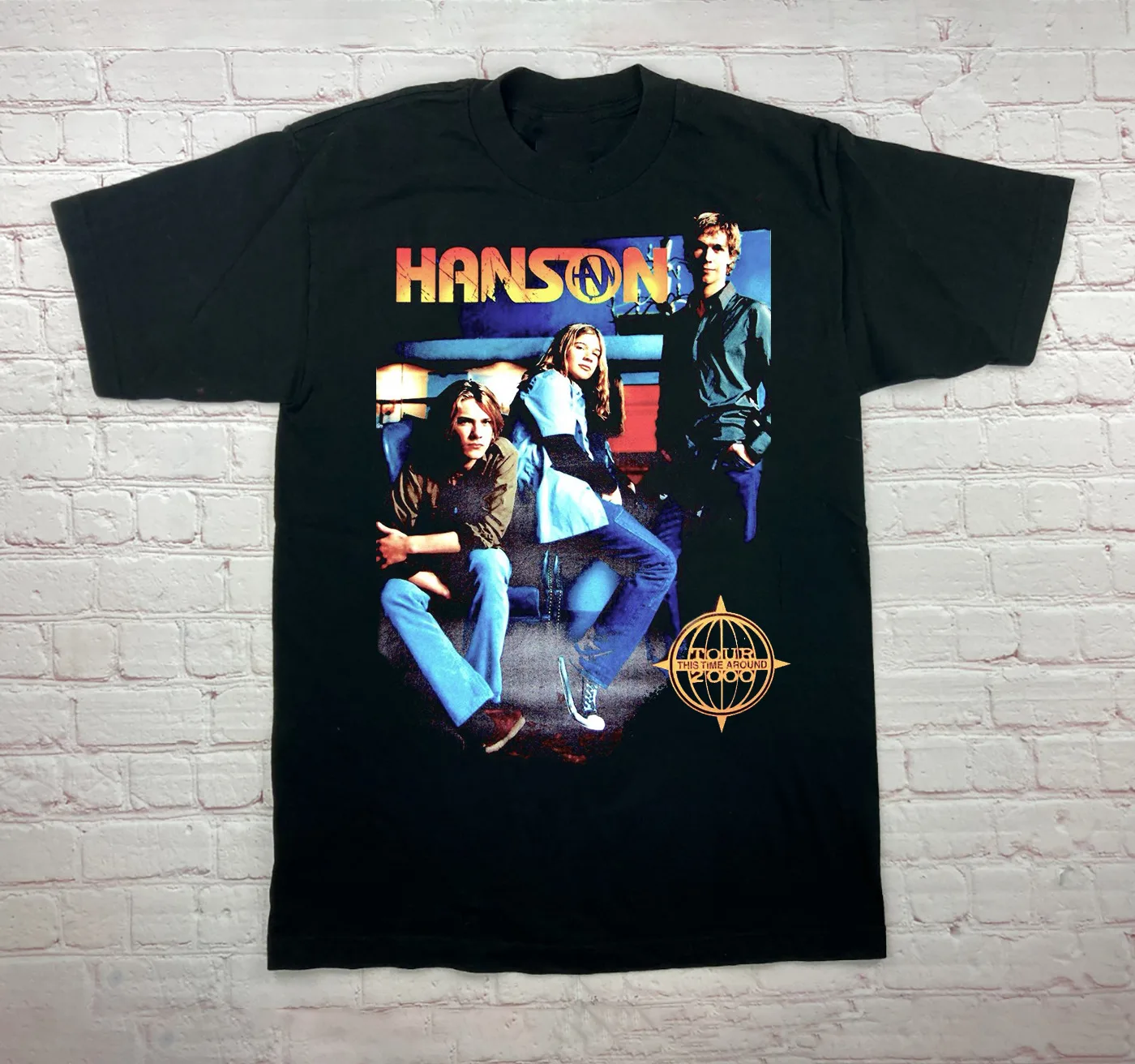 

Hanson Band 2000 Tour Poster Unisex T-Shirt Cotton Full Size BO051