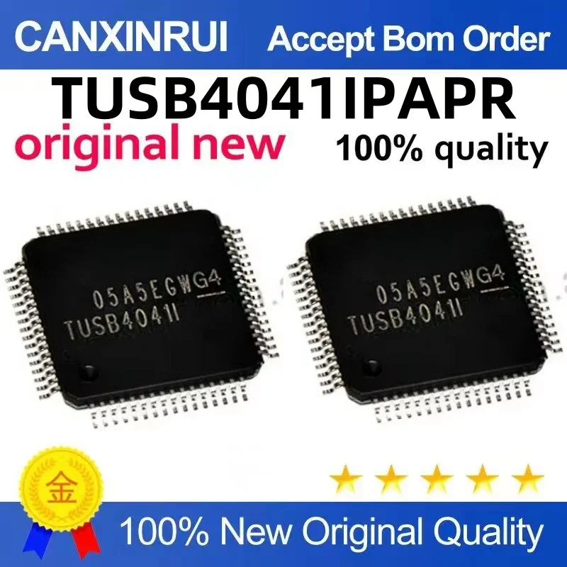 TUSB4041IPAPR Silk screen TUSB4041I package QFP64 interface controller chip is new and original