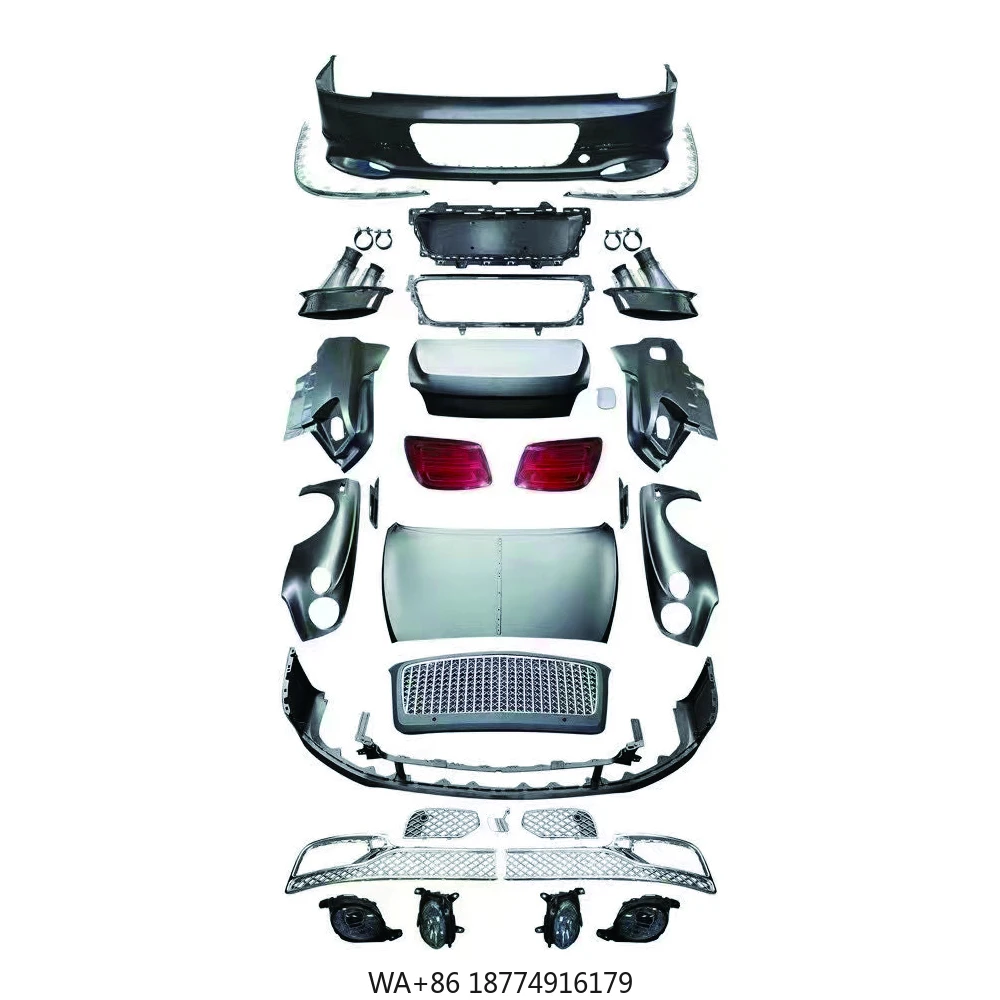 

For PP Metal Body Kit for Continental Flying Spur 2005-2017 to 2022 Upgrade