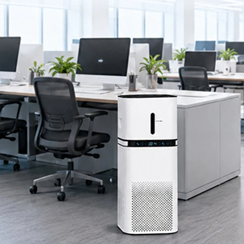 2-in-1 Air Purifier and Humidifier with a 1.7L Water Tank; Removes Formaldehyde, Smoke, and Allergens; Quiet Operation