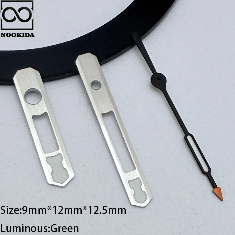 NOOKIDA NH35 серебряные стрелки зеленые светящиеся полые подходят NH35/NH36/4R/7S автоматический механизм механические часы аксессуары Запчасти