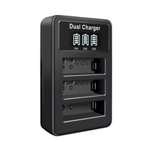 USB Chargers AZ16-1 Camera Accessories AZ16-2 LCD Camera Charger USB for Xiaomi Yi II yi 4k 4k+ Xiaoyi Yi Lite YI 360 VR Action