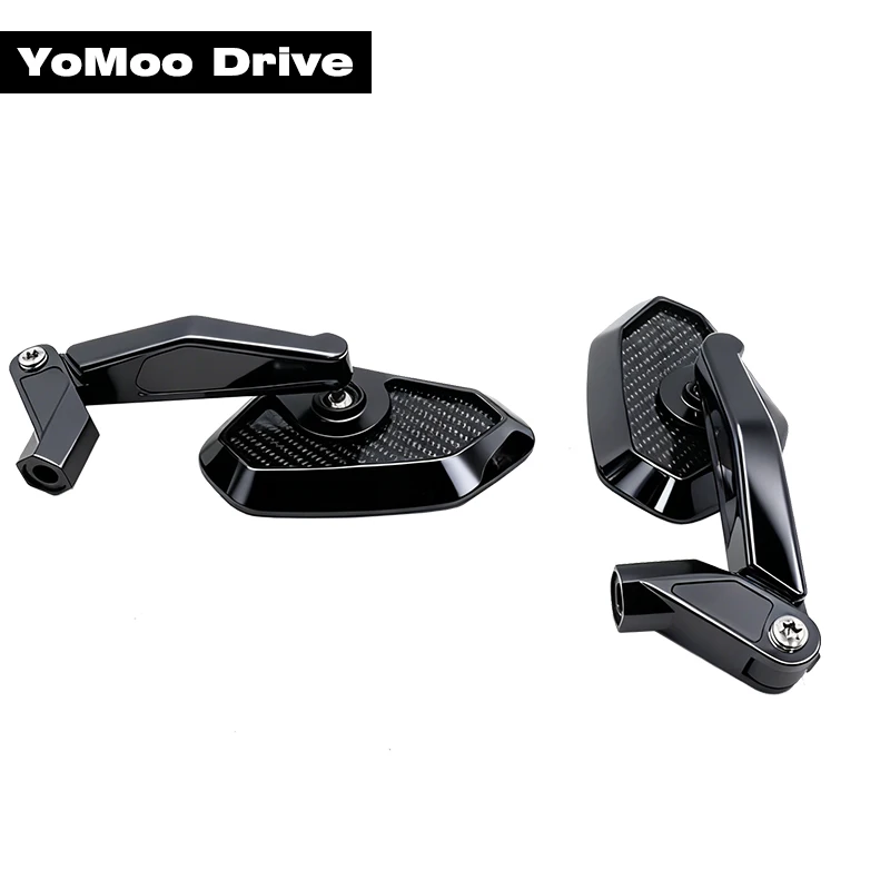CF-M 01 Motorcycle Side Mirror ADV Waterbird Modified With Carbon Fiber Compatible with BMW R1250GS 800MT 525X Accessories