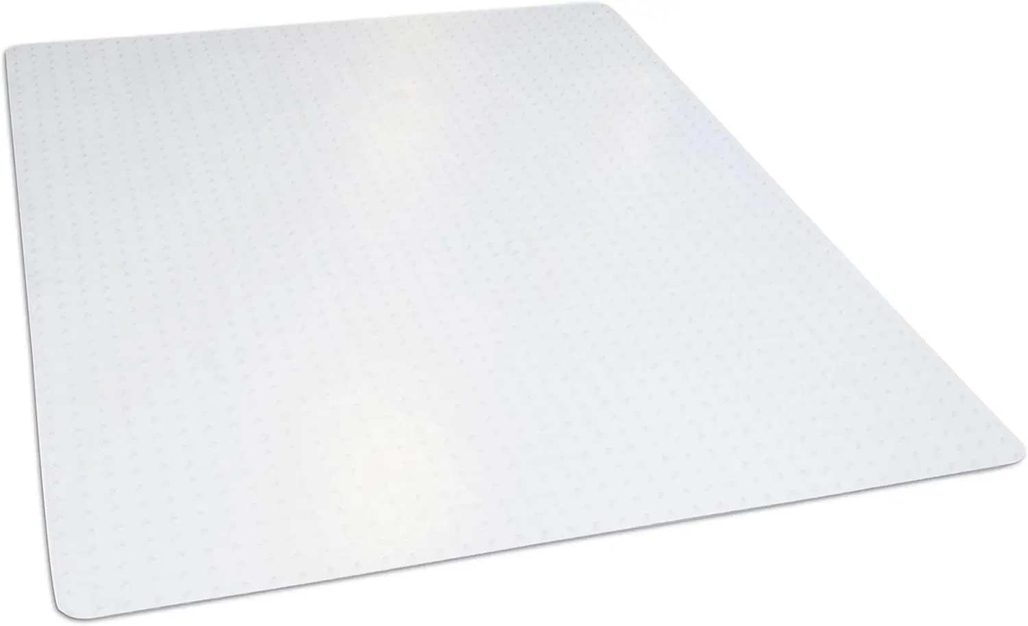 Office Chair Mat for Low Pile Carpet, 46" x 60", Clear
