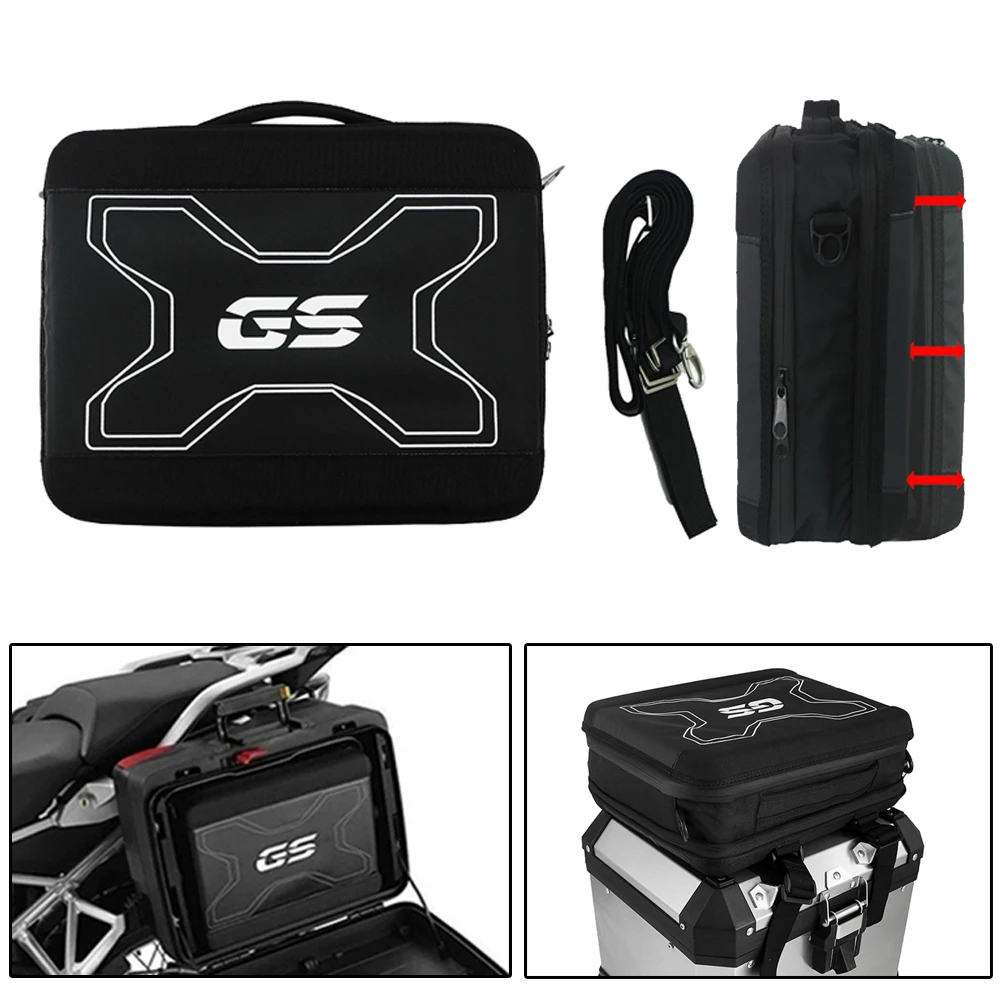 

Motorcycle Vario Suitcases Inner Bag Waterproof Luggage Tool Box Saddlebags For BMW R1250GS R1200GS LC ADV R 1250 GS Adventure