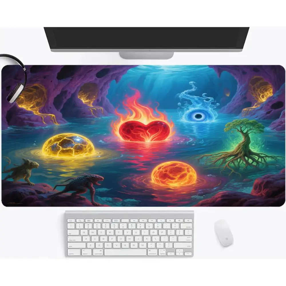 

Playmat Коврик для мыши Настольный коврик Коврик для офисной спальни Противоскользящий коврик для мыши для ноутбука Настольный компьютер