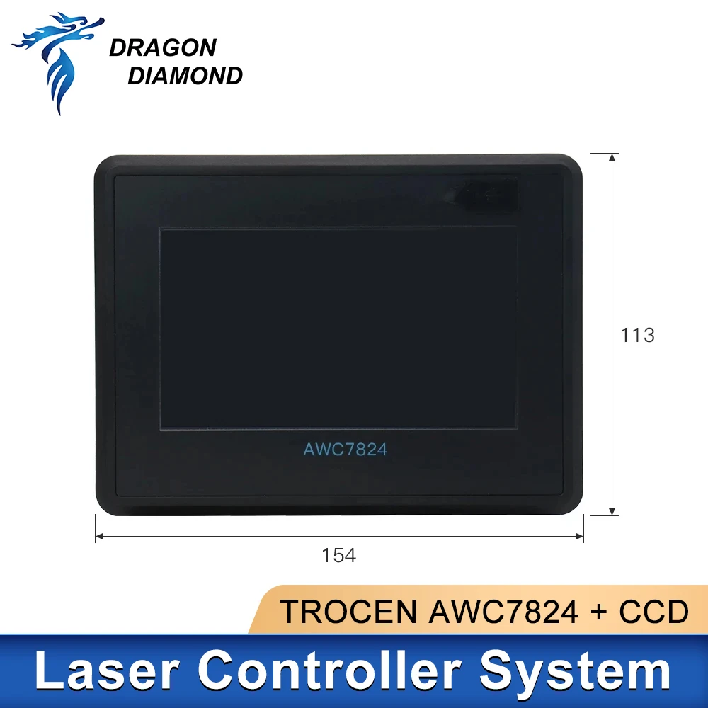 Imagem -05 - Trocen-double Head Dsp Controller System Substituição para Máquina de Corte a Laser Co2 Awc7824 Plus Ccd Eixos Awc708c 6442g 6445g