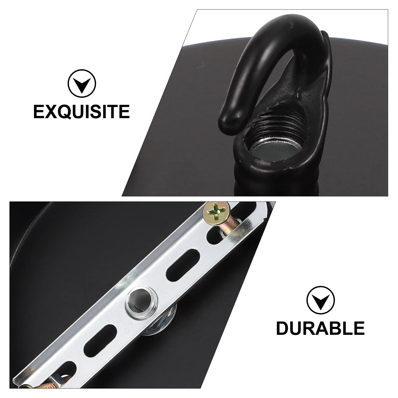 

Chandelier Accessories Ceiling Medallions Light Black Vintage Plate Fixture Living Room