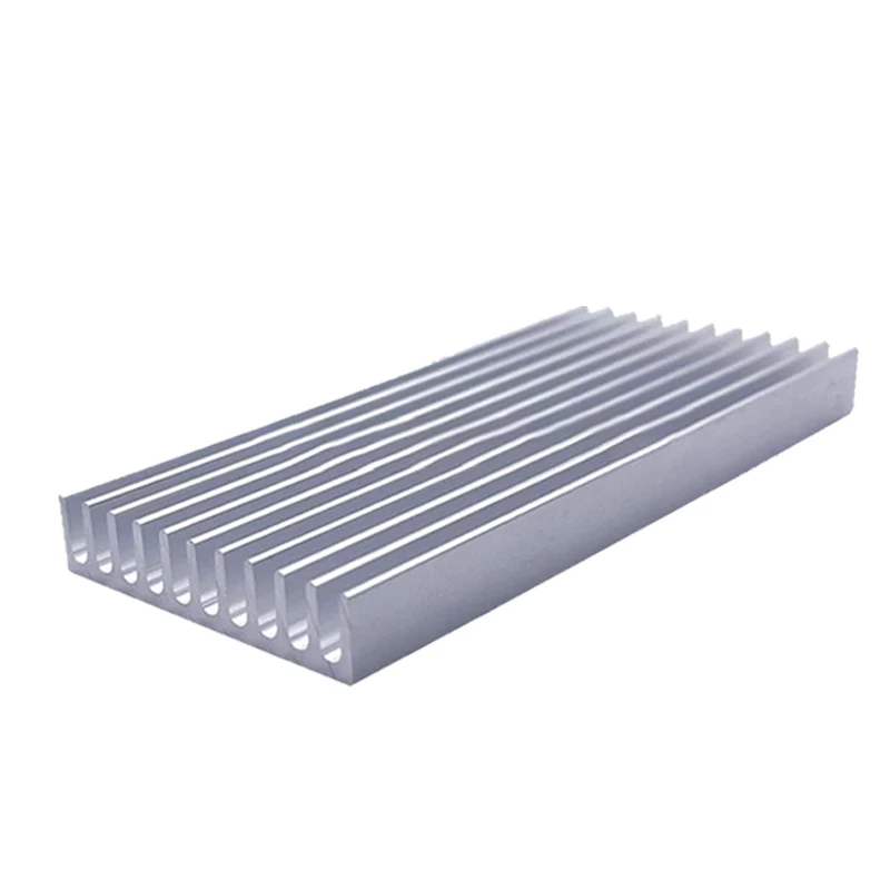 Aluminum Dense Tooth Heat-sink 10 mm for Power Amplifier/Router/Graphics Card Thermal Conductivity, High-power Aluminum Radiator - view 4