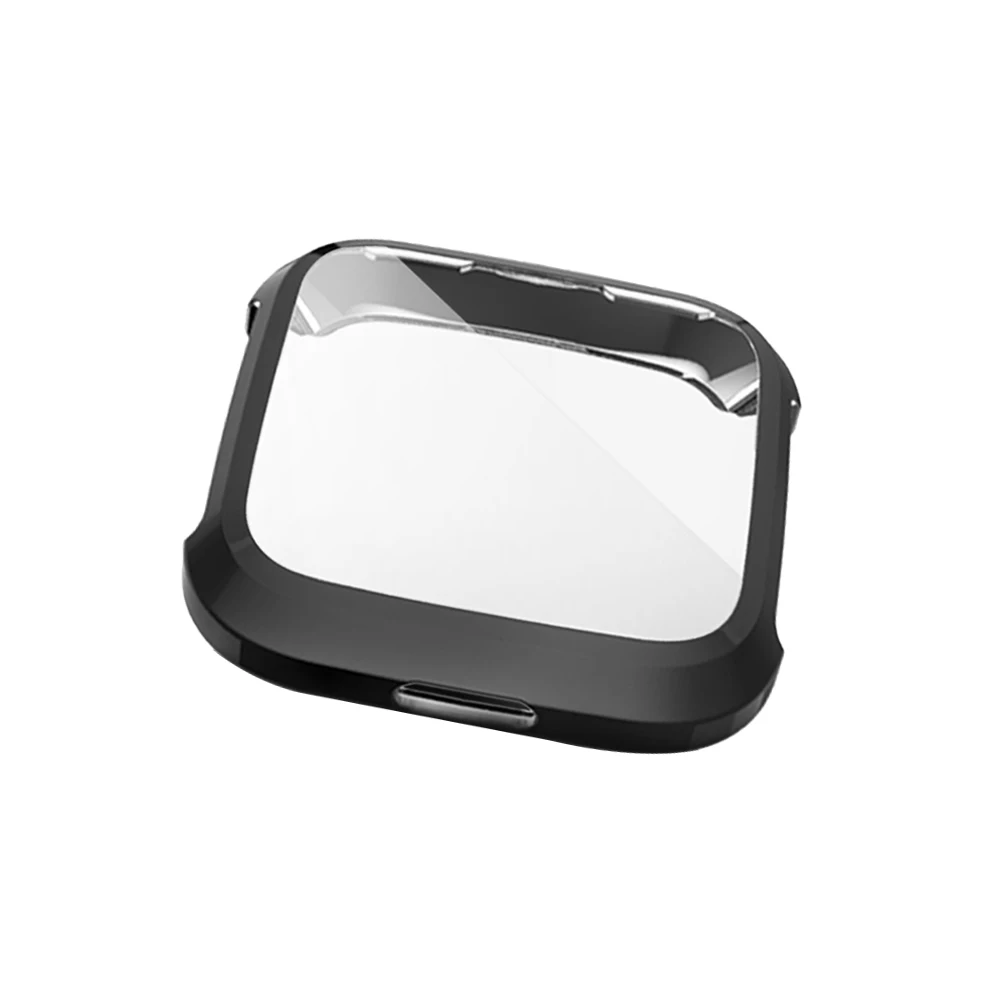 

Watch Protective Case For Black Premium Tpu Anti-Scratch Durable Smart Watch Cover Protector Frame Bumper For