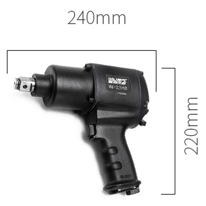 WM-3206B Pneumatic Air Gun Car Tire Disassembly and Installation of Medium Air Gun 3/4 Inch Strong Torque Hex Wrench Small Auto