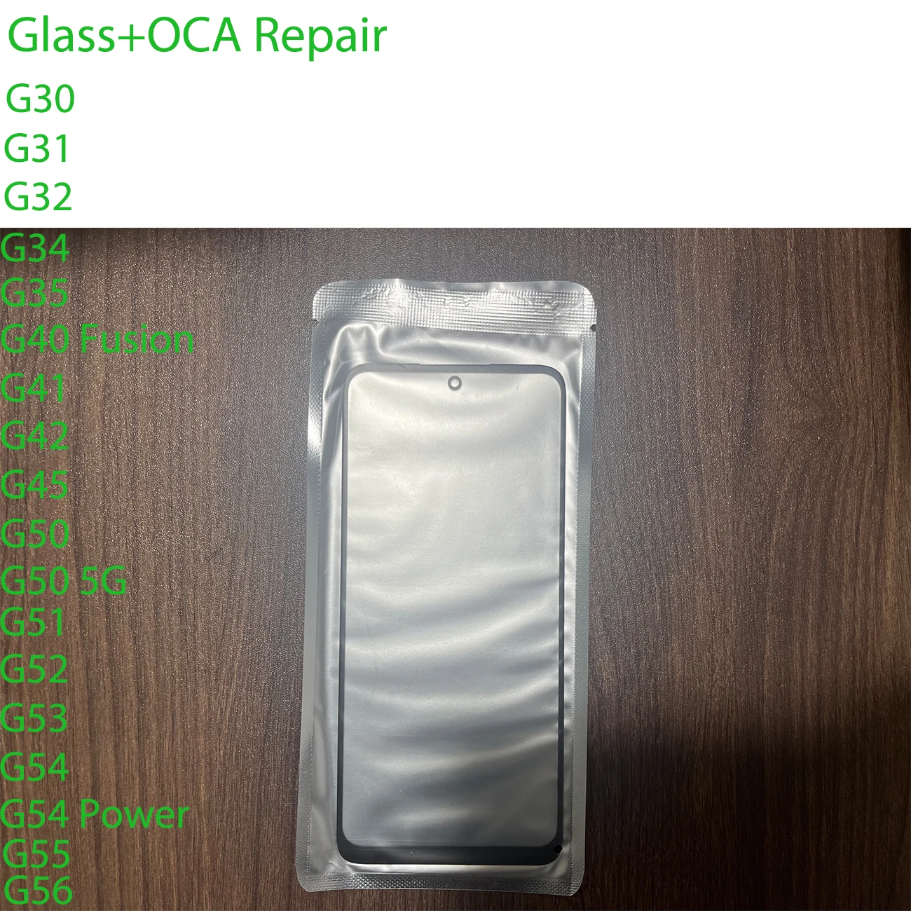 Para motorola moto g56 g55 g54 g53 g52 g51 g50 g45 g42 g41 g40 g35 g34 g32 g31 g30 painel de toque frontal tela externa vidro com oca