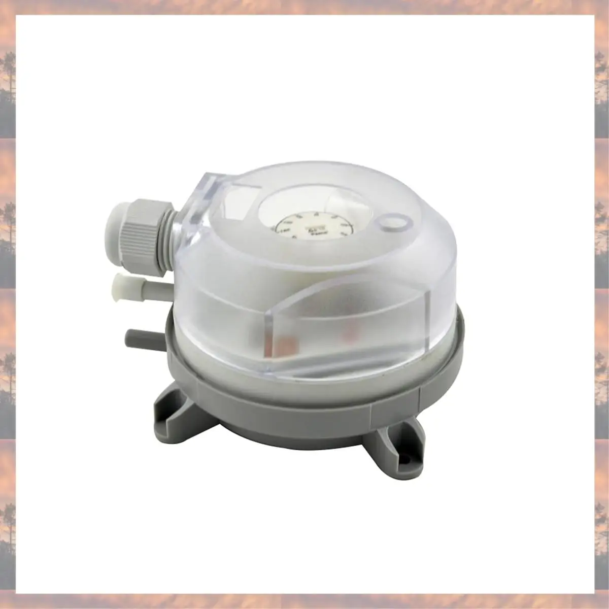 2025 Trend 2X Air Differential Pressure Switch 50-500Pa Adjustable Micro- Pressure Air Switch