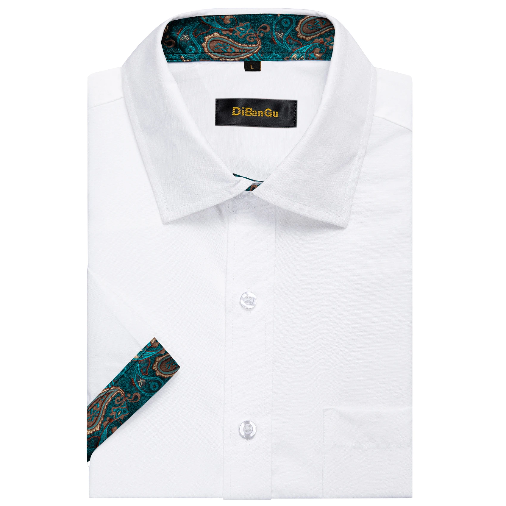 Fashion Spring Summer Short Sleeve Luxury Man Shirt White Black Pink Blue Party Shirt For Men Classic Male Wearing Free Shipping