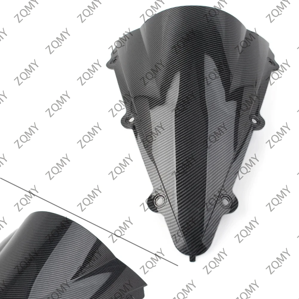 

R1 2004-2006 Motorcycle ABS Windshield Windscreen Double Bubble Wind for YAMAHA YZF R1 2004 2005 2006 Carbon Fiber Pattern