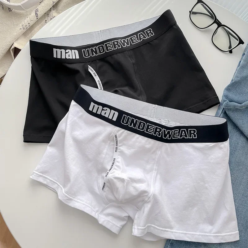 Mens Boxers 100% Cotton Underwear Sleep Underpants Men Panty Shorts Comfortable Plus Size Mens Underwear Boxer Men 4XL