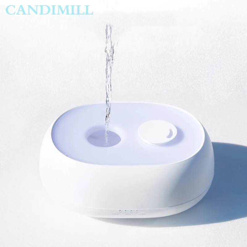 

Houshold Silent Air Humidifier LED Light Ultrasonic Cool Mist Maker Fogger Essential Oil Diffuser Timing Function