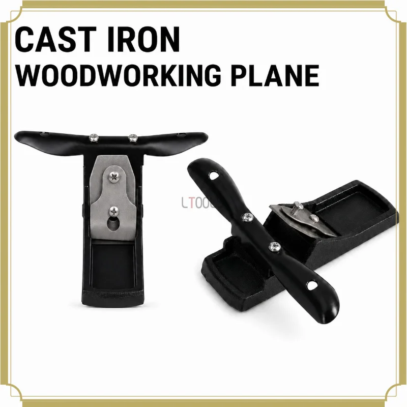 Hand Wood Plane Iron Single Blade Hand Planer for Solid Wood Lumber Edge Trimming Carpenter Manual Woodworking Cutting Tool