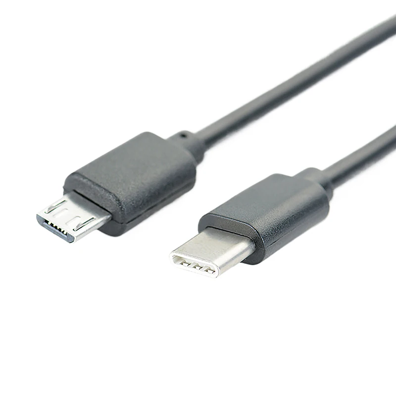 1PC Type C USB-C to Micro USB Male Sync Charge OTG CHARGER Cable Cord Adapter For Mobile Phone Huawei ForSamsung Usbc Wire Cable