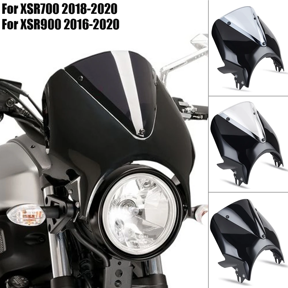 

Windscreen Windshield For Yamaha XSR 700 900 2018 - 2021 / XSR700 XSR900