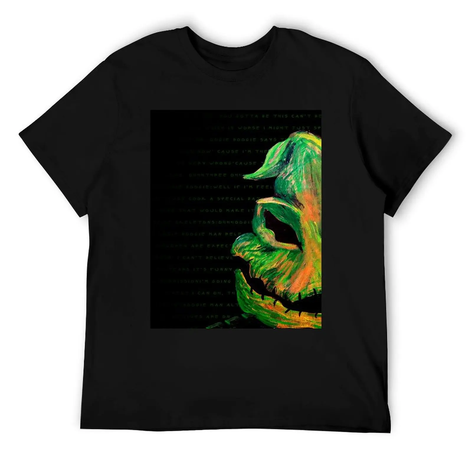 

The Oogie Boogie Man T-Shirt man t shirt luxury anime t shirts for man T-Shirt